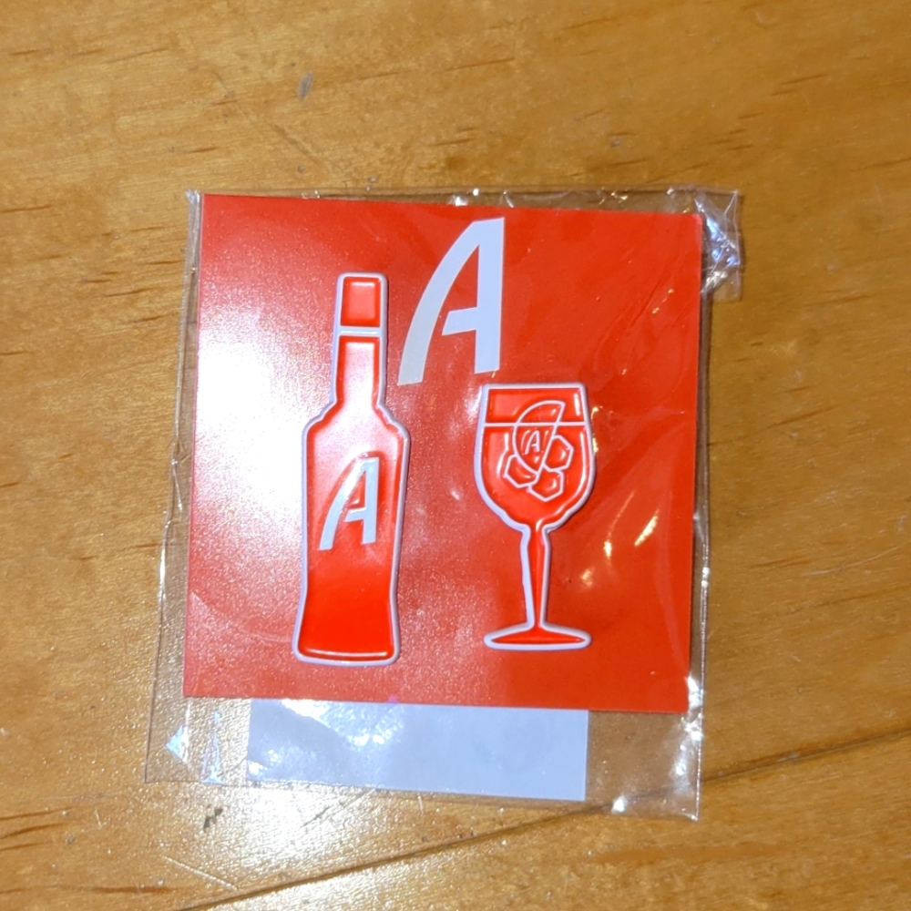 NEW Aperol Spritz 2022 Cocktail Bartender Pin Set